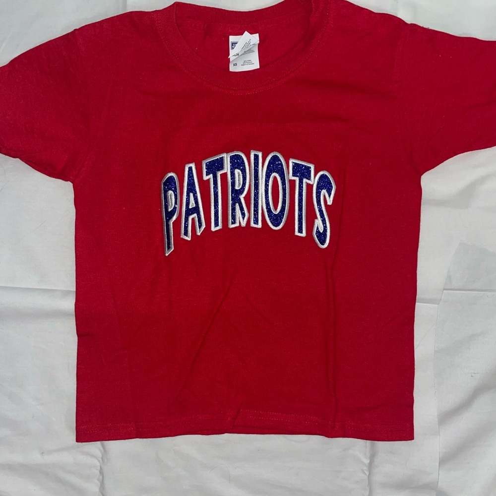 sparkly patriots tee